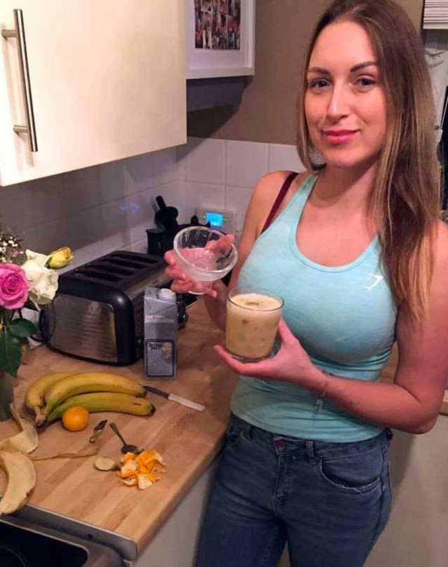 Güzelleşmek uğruna her sabah içiyor! Mide bulandıran olay!  - Resim: 1