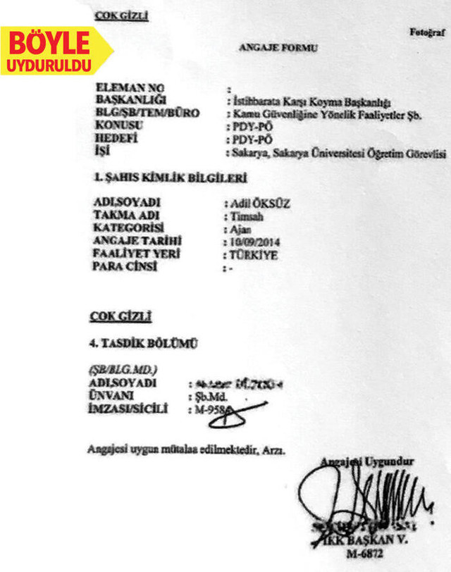 Adil Öksüz timsah kod adıyla MİT elemanı olmuş! Mahrem imamın itirafı - Resim: 0