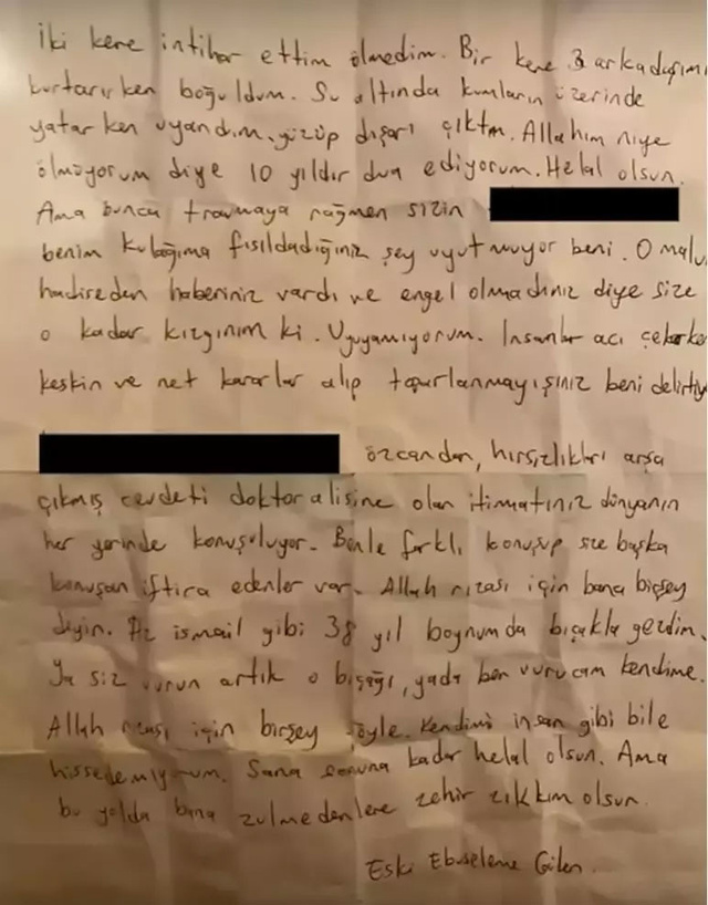 Fetullah Gülen'in yeğeni Ebuseleme Gülen'in mektubu ifşa oldu: Cinsel taciz, dayak aç bırakma - Resim: 0