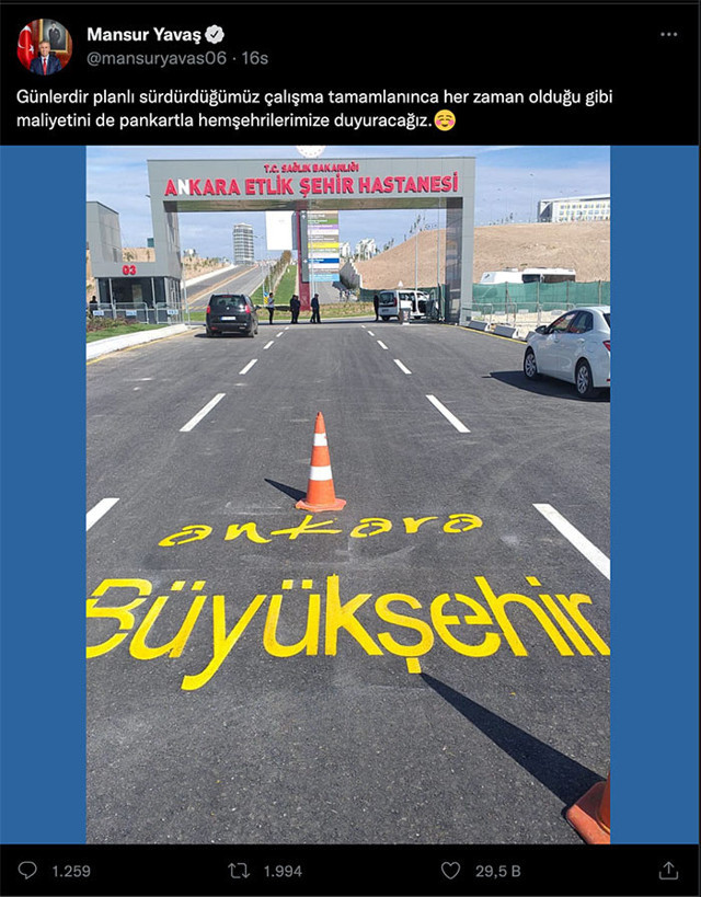 Mansur Yavaş'tan Cumhurbaşkanı Erdoğan'a "Yolu Ankara Belediye Başkanı yapar" cevabı - Resim: 0