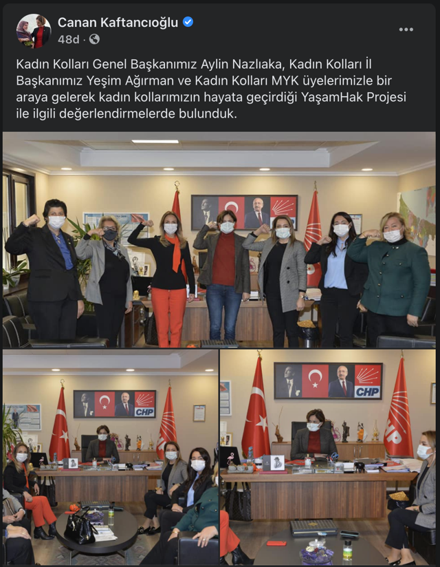 CHP'nin 'Atatürk diyemeyen kadınları' toplandı! CHP'deki tacizlerle ilgili tek kelime etmediler - Resim: 0