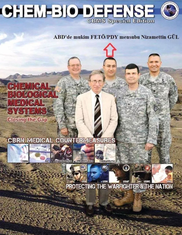 Pentagon'un FETÖ'cü Binbaşısı! Nizamettin Gül, en hassas birimde görev yapıyor - Resim: 1