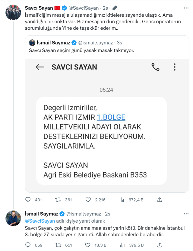 AK Parti adayı Savcı Sayan ile gazeteci İsmail Saymaz birbirine girdi! Çok ilginç atışma... - Resim: 0