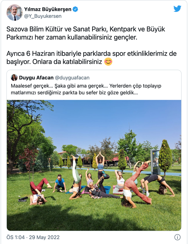Parkta yoga yapan kadınlara güvenlik engeli! CİMER’e şikayet ettiler yapamazsınız - Resim: 0