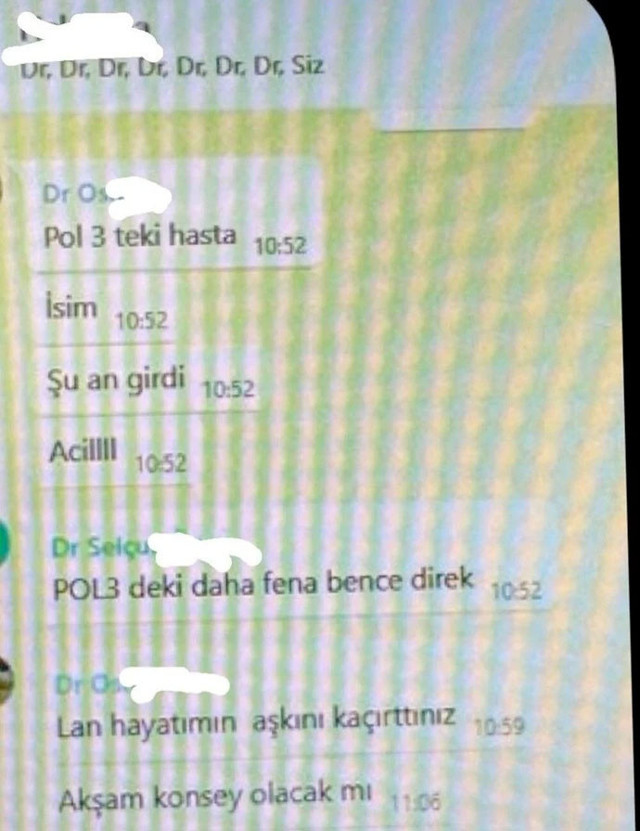 Konya'da kadın hastalar için skandal mesajlar paylaşan doktorlarla ilgili yeni gelişme - Resim: 1