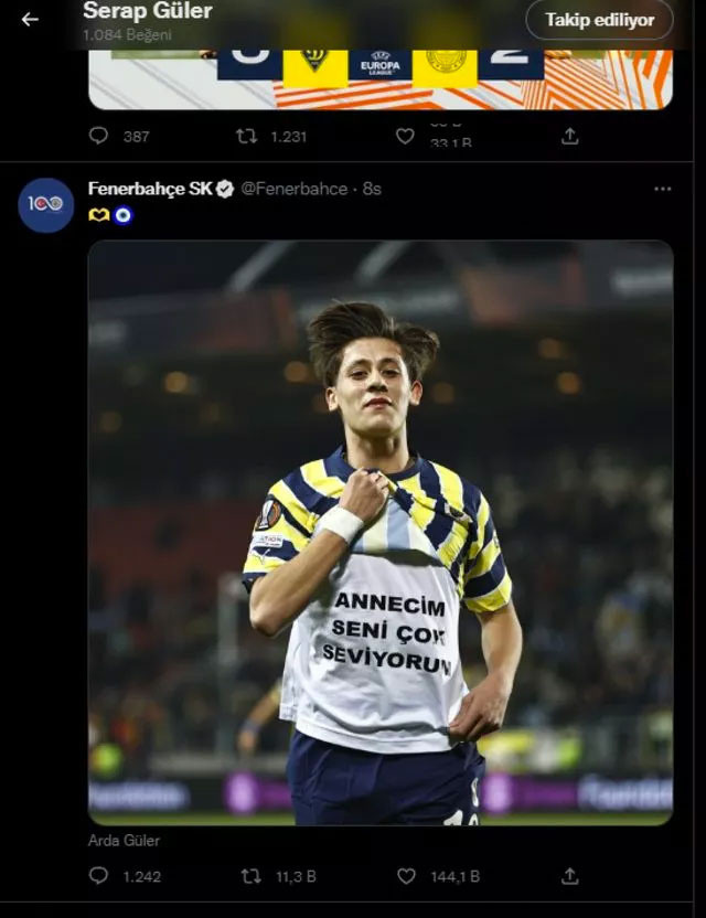 Arda Güler'in jestine annesinden duygulandıran beğeni - Resim: 0