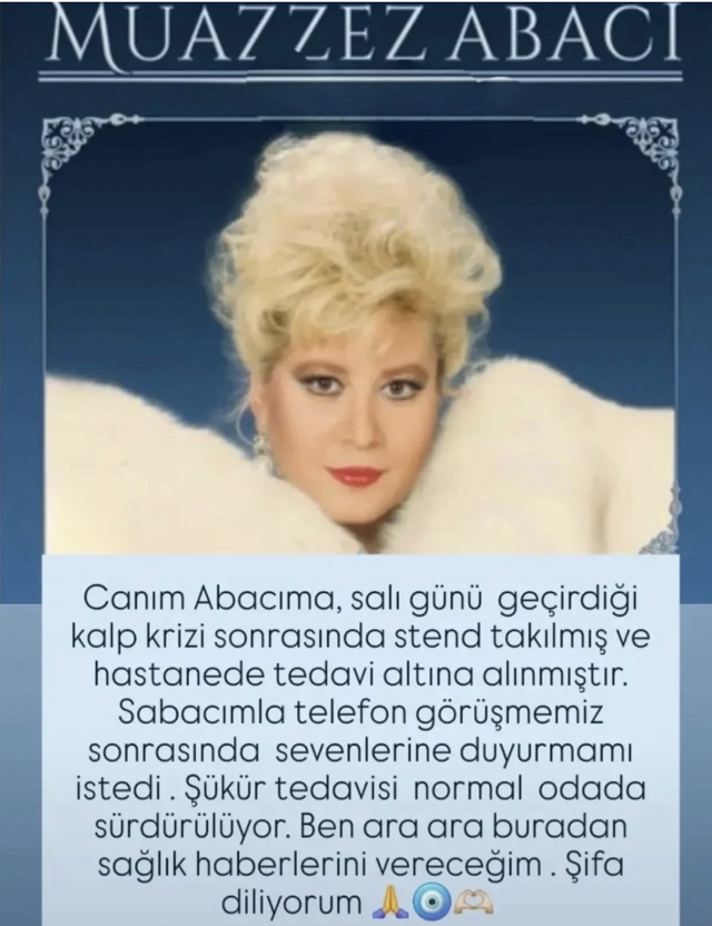 Muazzez Abacı'dan kötü haber! Kalp krizi geçirdi - Resim: 0