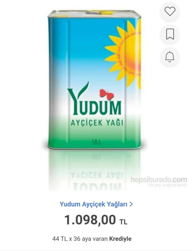 İnternette 36 ay taksitle ayçiçek yağı satışı başladı! - Resim: 0