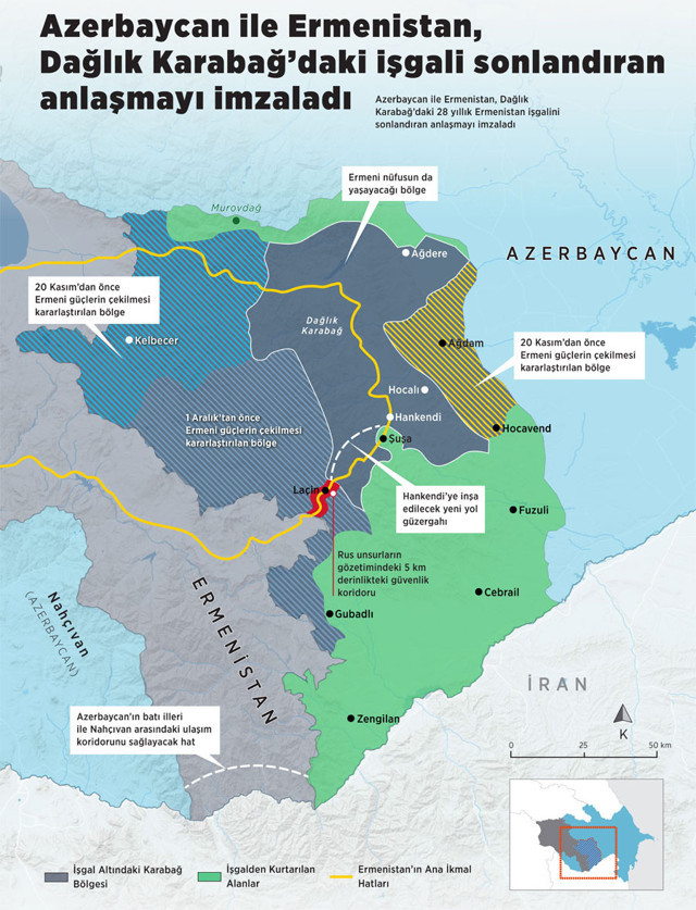 Dağlık Karabağ'da yenilen Ermenistan'dan Türkiye'ye tehdit: İntikamımızı alacağız - Resim: 0