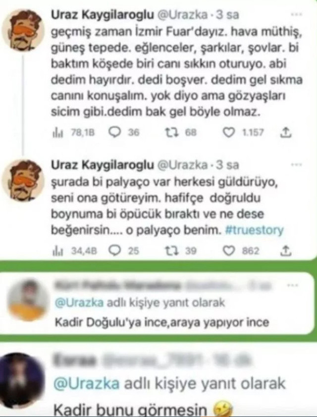 Uraz Kaygılaroğlu'ndan olay paylaşım: Kadir Doğulu'yu çok fena ti'ye aldı! - Resim: 2