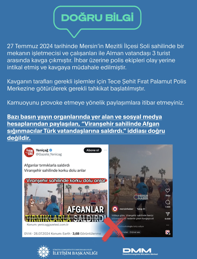 Mersin sahilindeki olay! Afgan sığınmacılar Türk vatandaşlarına saldırdı iddiası: DMM'den açıklama geldi - Resim: 0