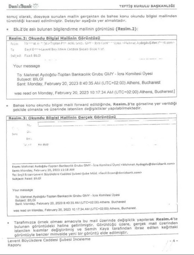 Seçil Erzan ve Semih Kaya'ya Denizbank'tan suç duyurusu! - Resim: 1