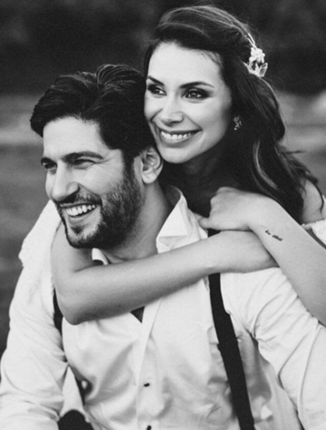 Begüm Birgören evlenenler kervanına katıldı gelinlikle poz verdi! Eşi bakın kim - Resim: 3