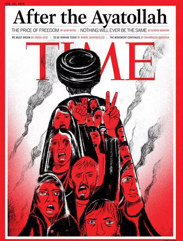 TIME'dan dikkat çeken Hamaney kapağı! Suikast mesajı mı verildi? Akıllara Kaddafi ve Saddam geldi - Resim: 0