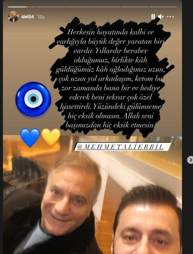 Mehmet Ali Erbil’den menajeri Stelyo Pipis’e büyük jest - Resim: 0