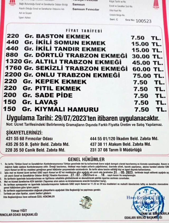 Bir şehirde daha ekmeğe zam geldi: Yeni fiyat yarından itibaren geçerli - Resim: 0
