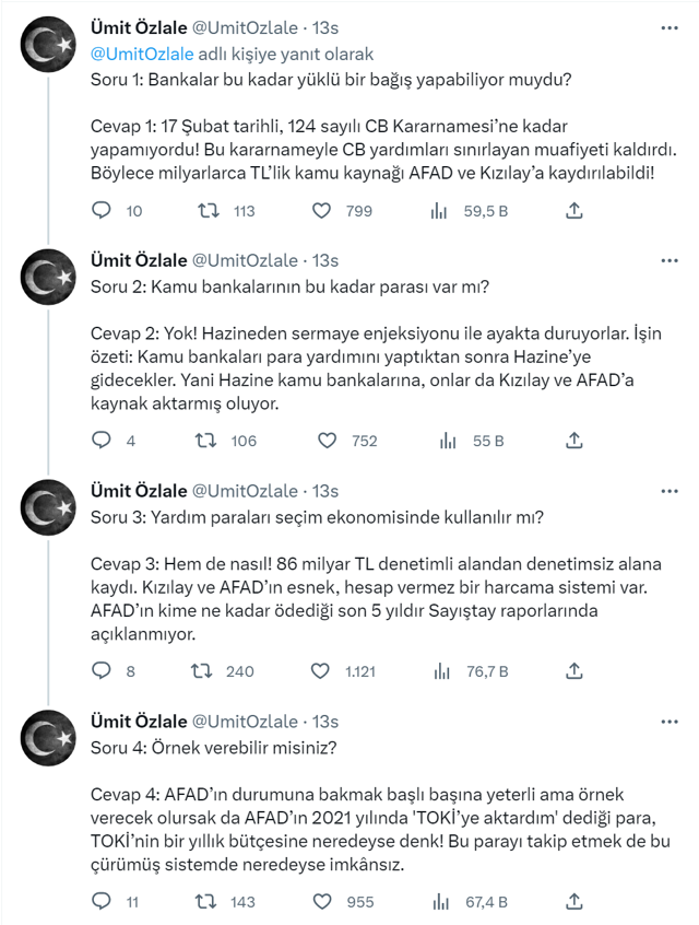 İYİ Parti'den şok seçim iddiası! Deprem yardımları seçim için kaynak olacak - Resim: 1