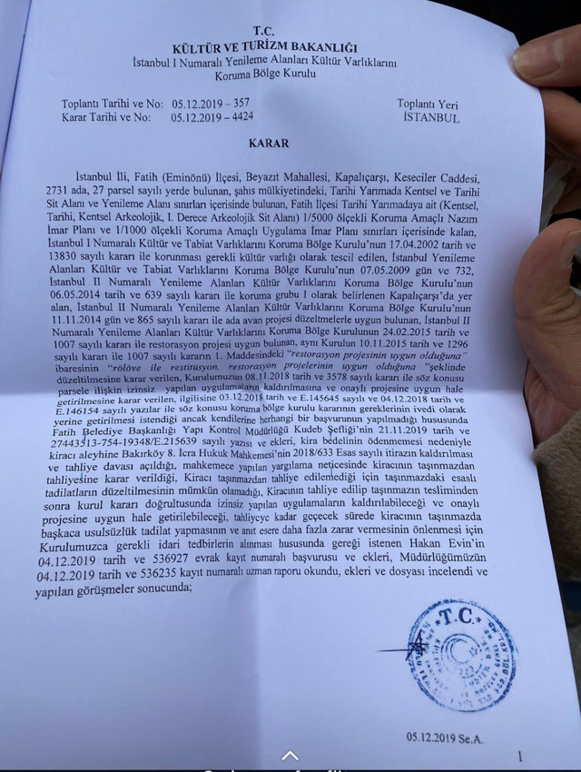 Kapalıçarşı’da skandal! Kolonlar kesilmiş o dükkanda yıkım yapıldı - Resim: 3