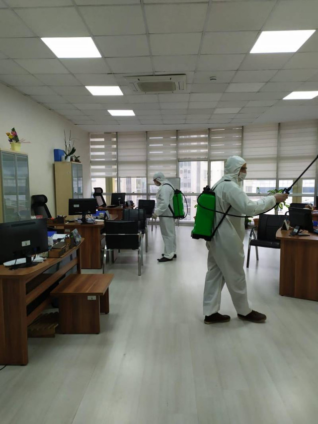 Gaziantep Büyükşehir Belediyesi koronavirüsle her alanda mücadele ediyor - Resim: 12