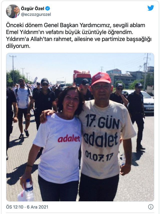 CHP'nin acı günü! Eski Genel Başkan Yardımcısı vefat etti Özgür Özel duyurdu - Resim: 0