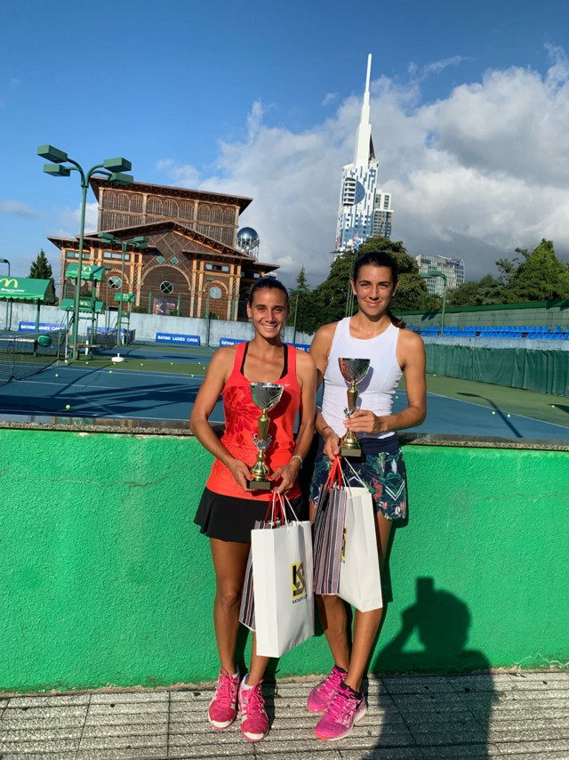 Milli tenisçi Melis Sezer, Gürcistan'da 37'nci çiftler zaferini elde etti - Resim: 0