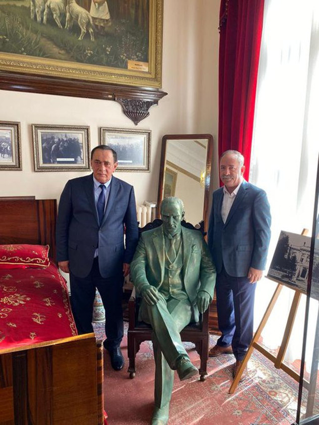 Alaaddin Çakıcı yakın dostu CHP'li Edirne Belediye Başkanı Recep Gürkan'ı ziyaret etti! - Resim: 2