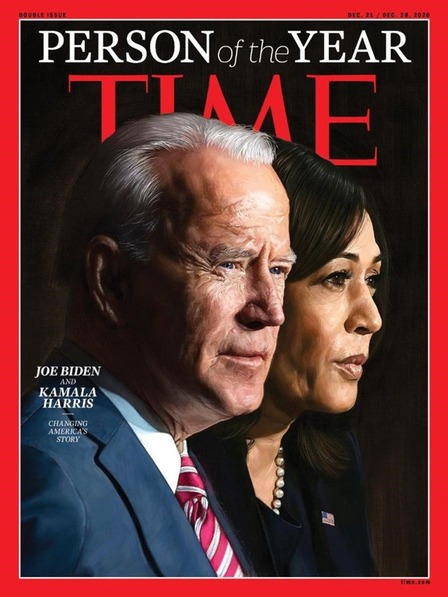 Time dergisi, Joe Biden ve Kamala Harris’i ‘yılın insanı’ seçti - Resim: 0