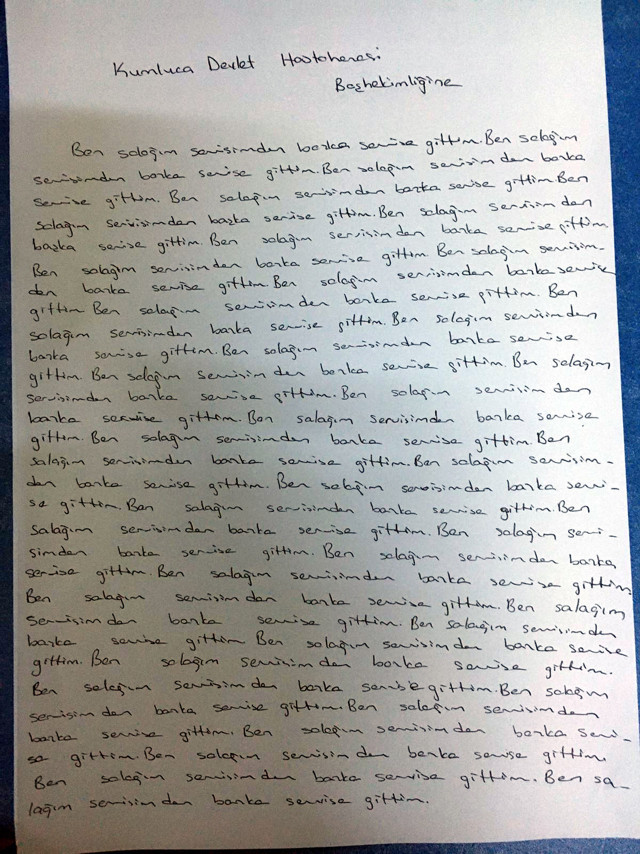 Antalya'da hemşirelere 'Ben salağım' yazdıran başhekim görevden alındı - Resim: 1