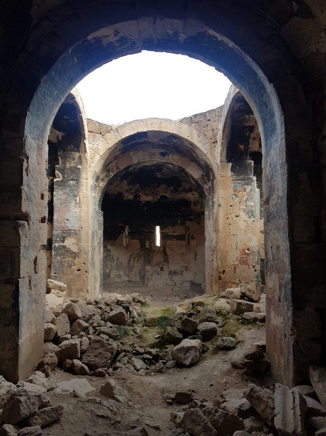 Kayseri'de definecilerin talan ettiği kiliseye restorasyon yapılacak - Resim: 0