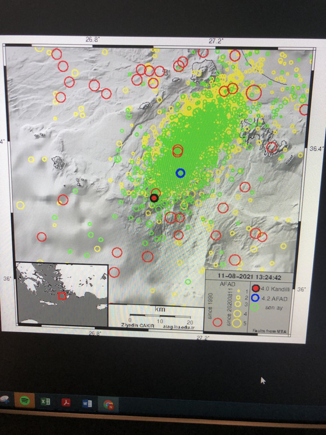 Deprem uzmanı Naci Görür'den korkutan haritalı uyarı! Datça'da peş peşe depremler için açıklama - Resim: 0