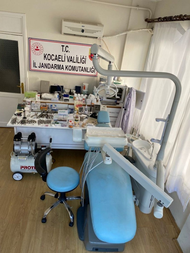 Kocaeli'de sahte diş hekimine operasyon - Resim: 1