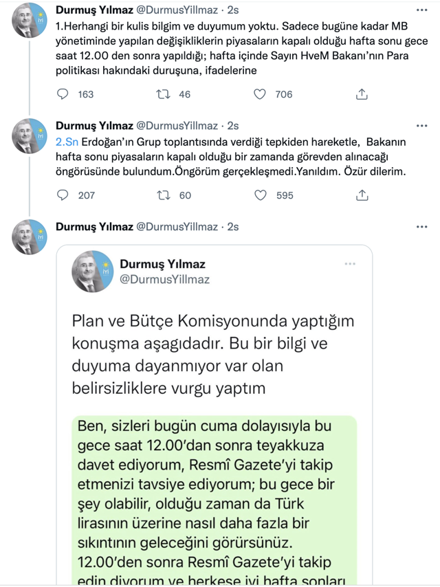 Tüm Türkiye'yi trolleyen İYİ Partili Durmuş Yılmaz özür diledi! 'Öngörüm gerçekleşmedi, yanıldım' - Resim: 0
