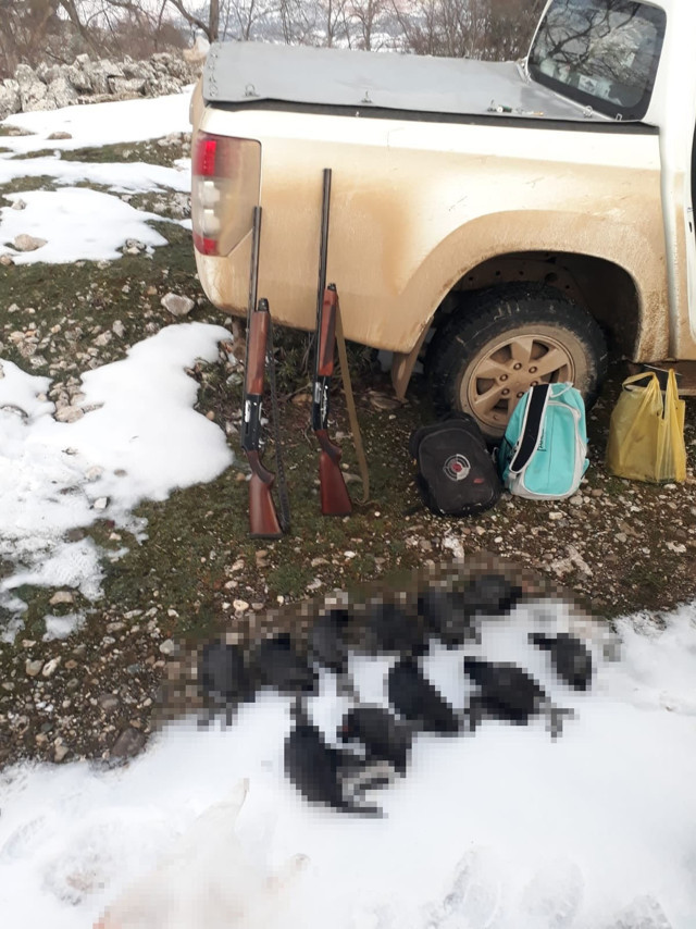 Konya'da milli parkta avlanan 9 avcıya 80 bin lira ceza kesildi - Resim: 1