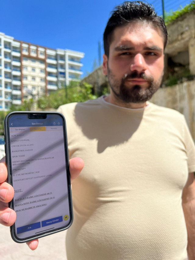 Evini satılığa çıkardı talep çok olunca görme ücretini 150 lira yaptı - Resim: 0