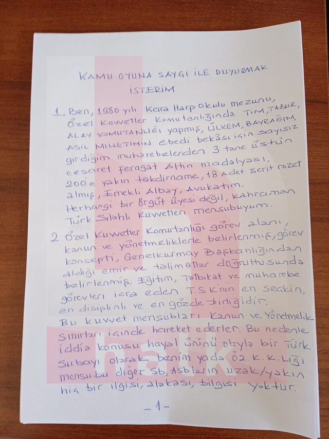 Levent Göktaş'tan 7 sayfalık mektup! Ergenekon mu FETÖ mü? Enver Altaylı ve Erol Olçok'la tanışıklığı... - Resim: 1