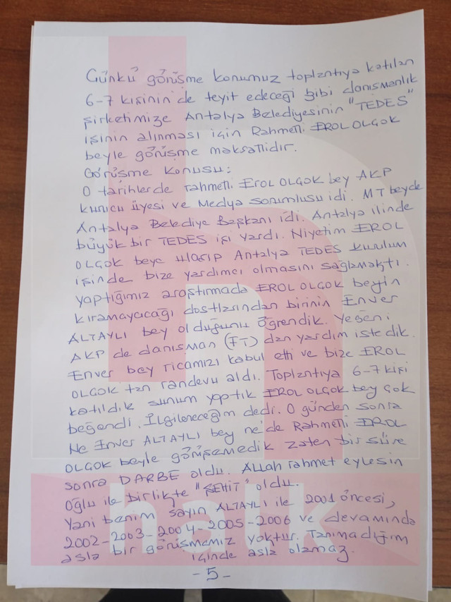 Levent Göktaş'tan 7 sayfalık mektup! Ergenekon mu FETÖ mü? Enver Altaylı ve Erol Olçok'la tanışıklığı... - Resim: 5