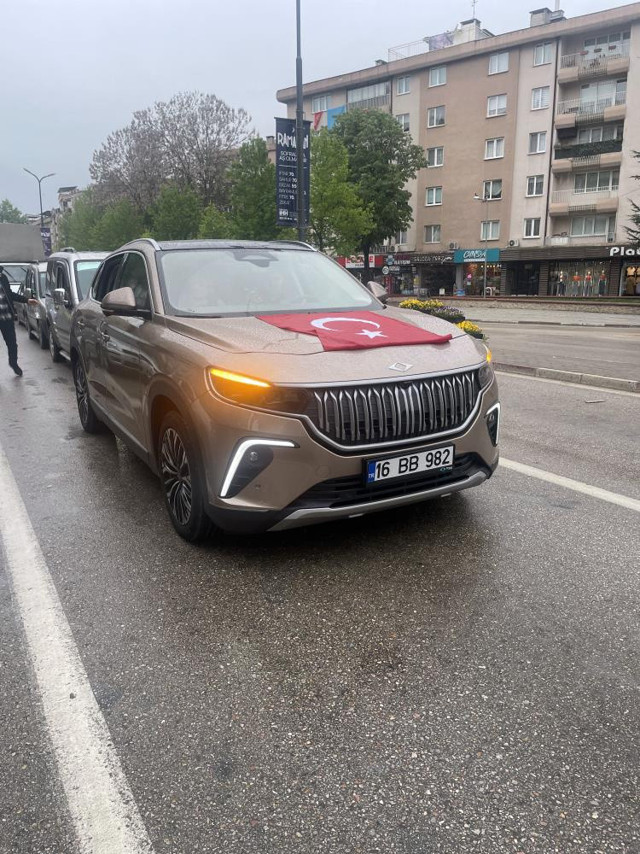 Yerli otomobil TOGG konvoy başı oldu - Resim: 3