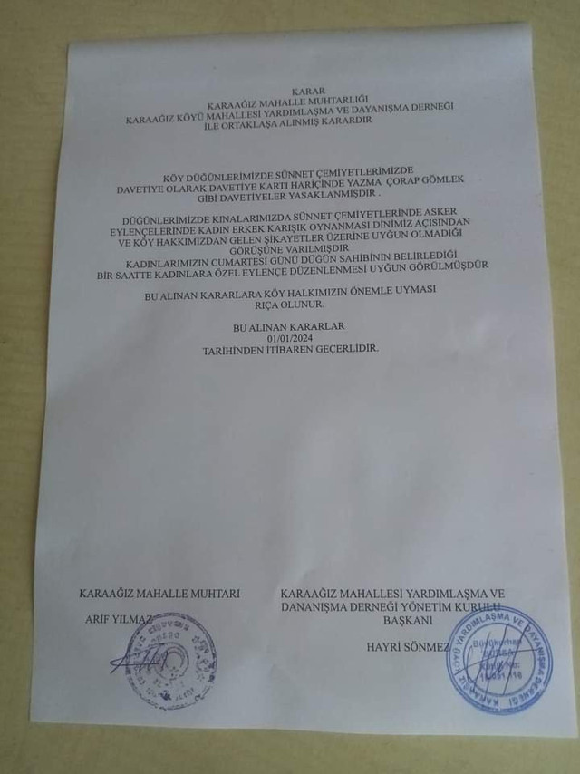 Bursa'da kadın erkek birlikte eğlenmek yasaklandı! Düğün, sünnet, asker eğlencesi kararı mühürlendi - Resim: 0