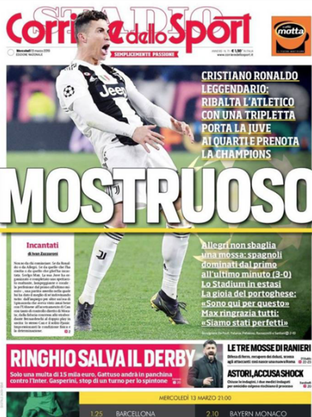 Mucizeye imza attı! İşte Ronaldo için bomba manşetler - Resim: 0