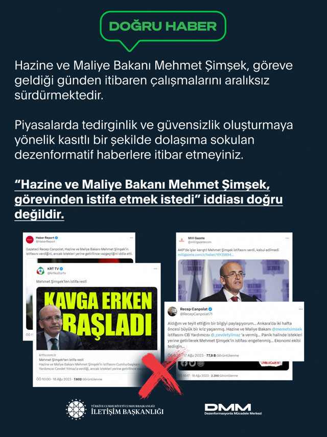 Mehmet Şimşek istifa mı etti! Herkes bu iddiayı konuşuyor ama gerçek ne? - Resim: 0