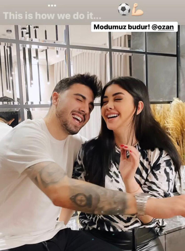 Ozan Tufan'ın füzesi sonrası nişanlısından olay paylaşım - Resim: 0