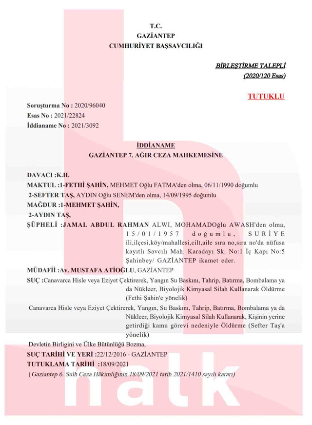 Gaziantep'te 'kuşçuluk' yapan IŞİD kadısına 'İki Türk askerini yakın' fermanı için dava açıldı - Resim: 0