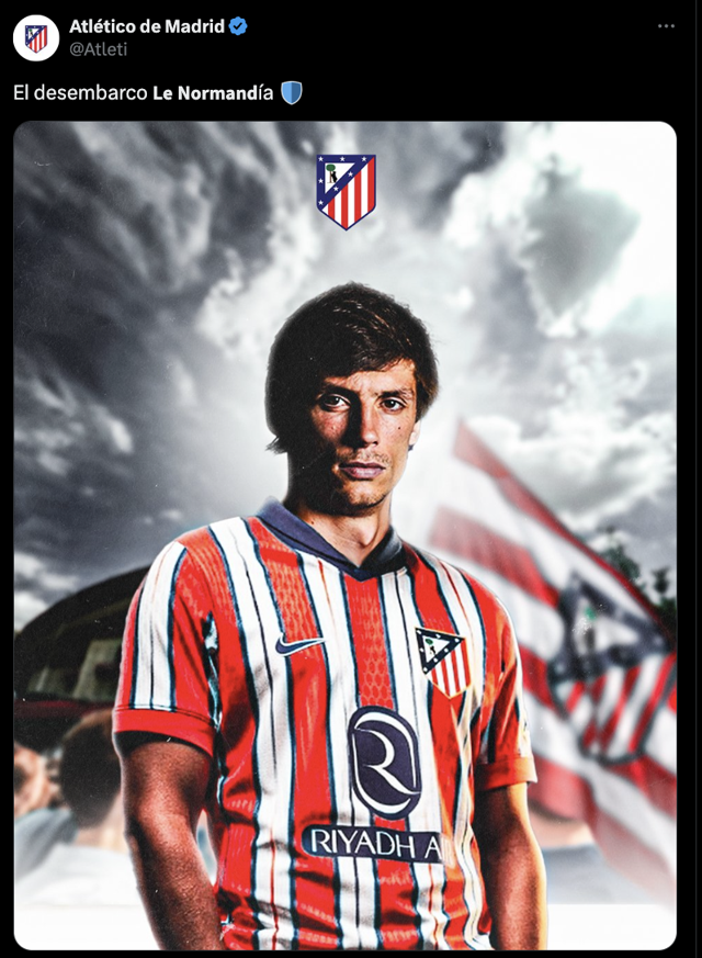 Atletico Madrid, stoper transferini duyurdu! Dudak uçuklatan rakam - Resim: 0