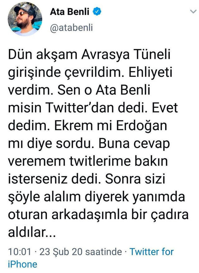 Erdoğan mı İmamoğlu mu iftirası attı sonra özür dileyip hesabını kapattı - Resim: 0