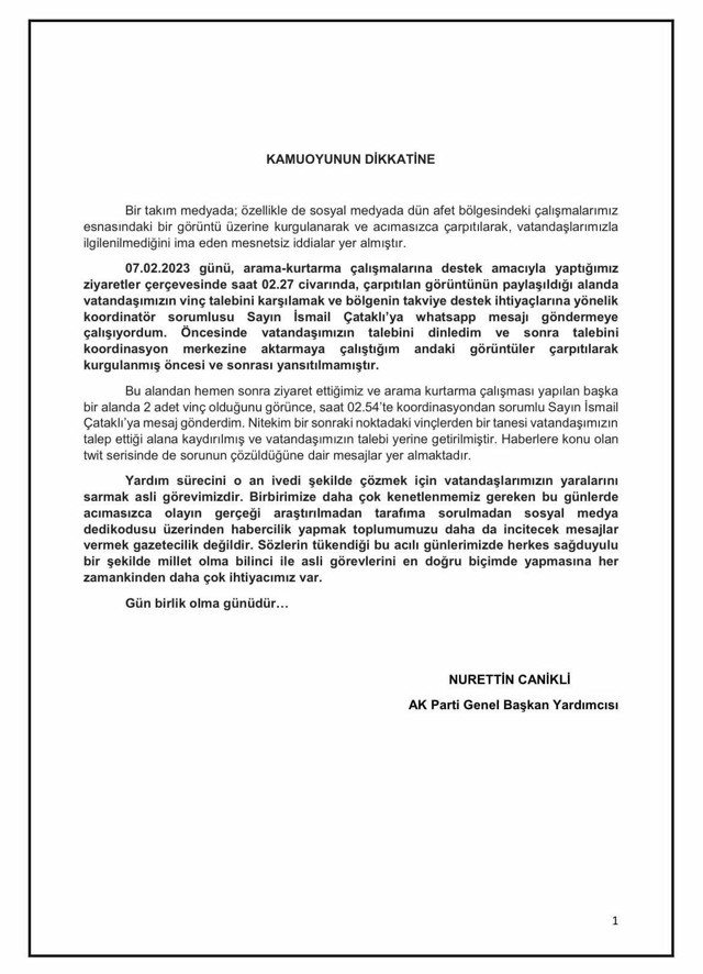 Vatandaş ağlayarak yardım istedi Nurettin Canikli yüzüne bile bakmadı! Bu tavırları olay oldu açıklama geldi - Resim: 0