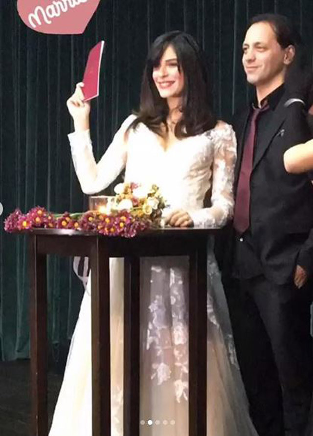 Kıvılcım Ural ve  Kaan Tangöze evlendi! Nikahtan ilk kareler - Resim: 3