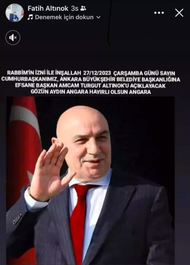 İşte AK Parti'nin Ankara adayı dedi yanlışlıkla ismi duyurdu! Hemen sildi ama... - Resim: 1