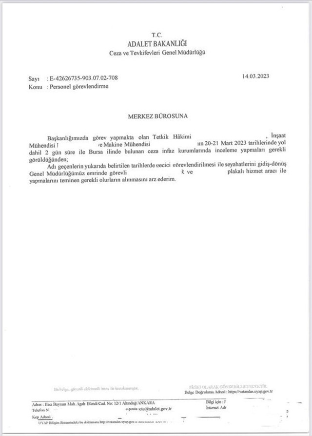 Meral Akşener İmralı'ya yargıdan birini gönderdiler dedi Adalet Bakanlığı belgeleri paylaştı - Resim: 2