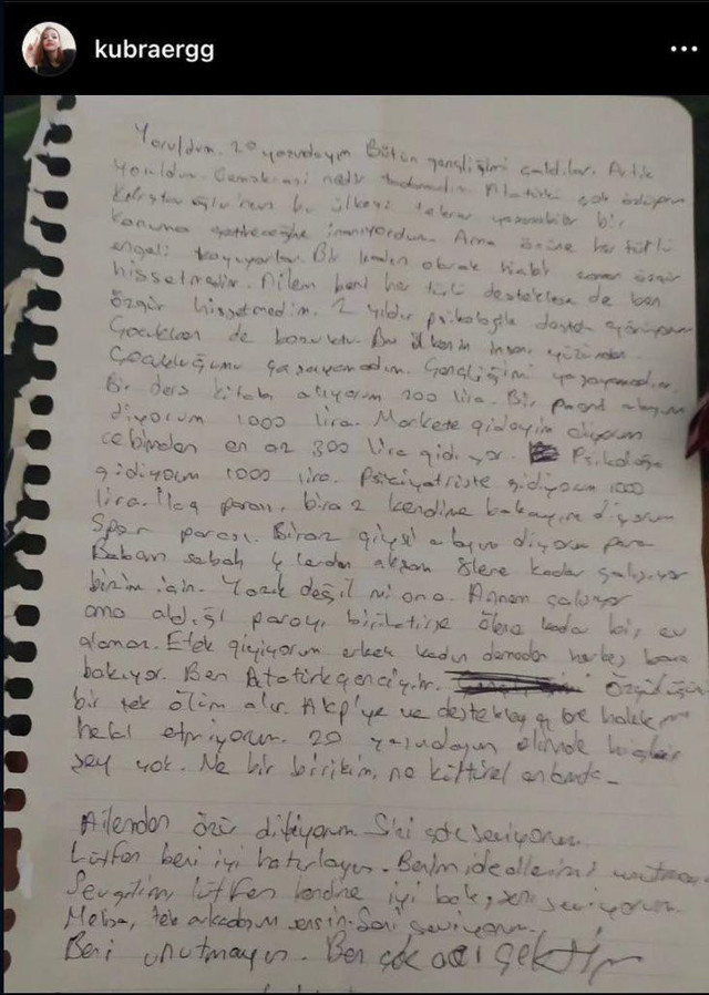 Genç kız mektup bırakıp Marmaray'ın önüne atlayarak intihar etti! - Resim: 1