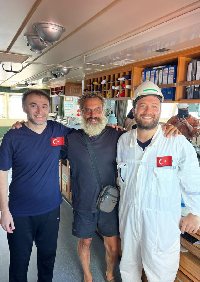 Denizde kaybolan Fransız 137 gün sonra Türk denizciler tarafından kurtarıldı - Resim: 0